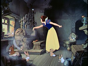 I definitely don't dress like this while cleaning.