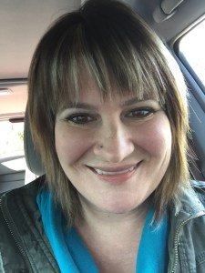 Also pictured: New fall hair.