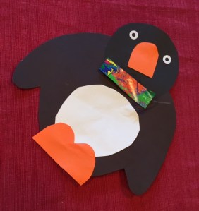 Sweet Pea's first art project from school.