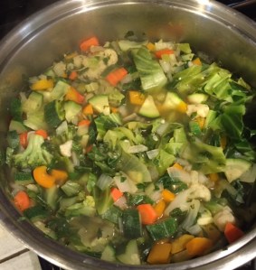 This soup is so yummy.