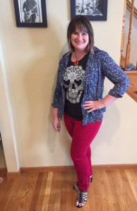 Obviously, the shoes had to be traded in for a pair of Sorels when it was time to go clear snow.