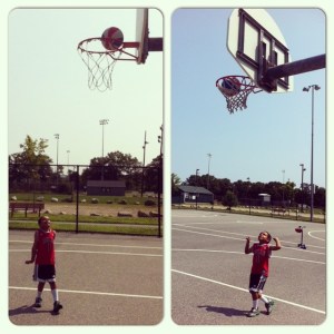 Last summer, right around his 5th birthday.