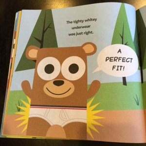 Bear in tighty whiteys